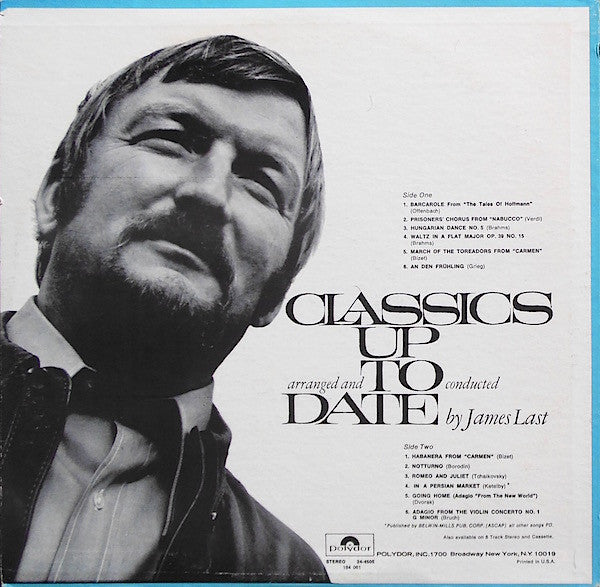 James Last - Classics Up To Date (LP) (G) - Endless Media