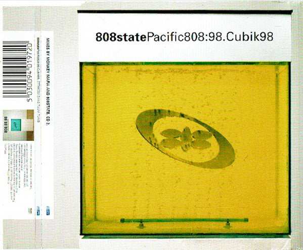 808 State : Pacific808:98.Cubik98 (CD, Single, CD2)