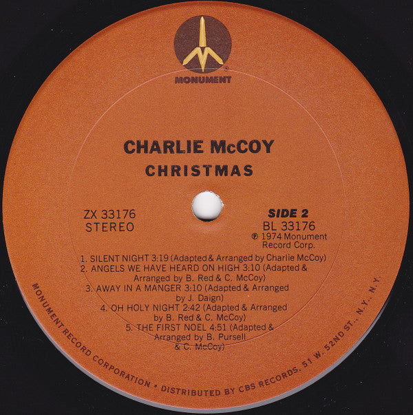 Charlie McCoy : Charlie McCoy Christmas (LP, Album)