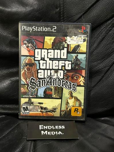 Grand Theft Auto San Andreas Playstation 2 Box only