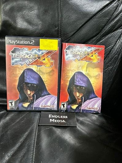 Tekken 4 Playstation 2 Box and Manual