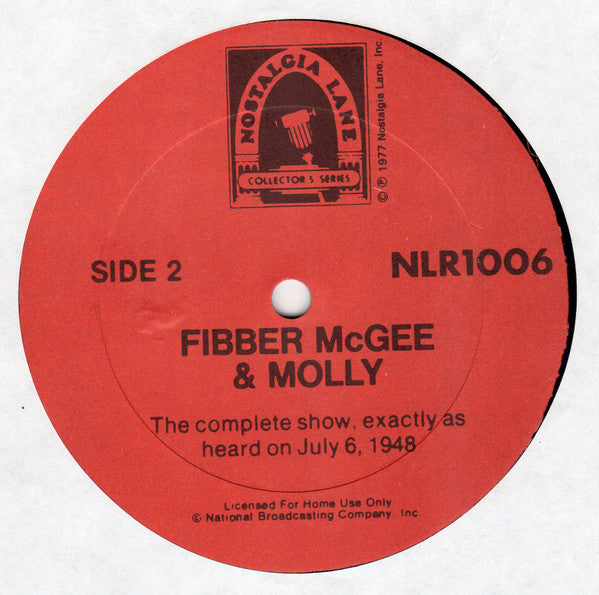 Fibber McGee & Molly : Fibber McGee & Molly (LP)