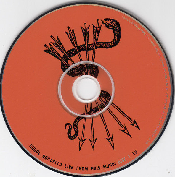 Gogol Bordello : Live From Axis Mundi (CD, Album + DVD-V, Multichannel)