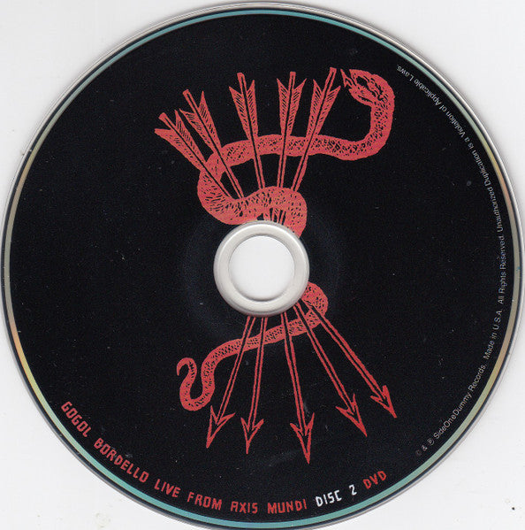 Gogol Bordello : Live From Axis Mundi (CD, Album + DVD-V, Multichannel)