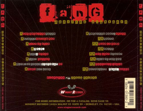 Fang (2) : American Nightmare (CD)