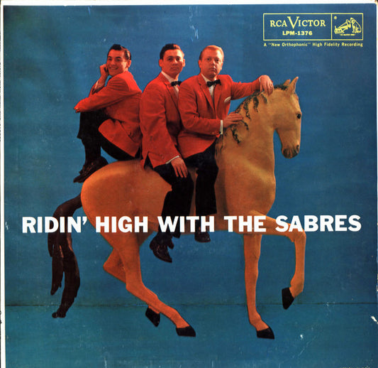 The Sabres  - Ridin' High With The Sabres (LP) (VG) - Endless Media