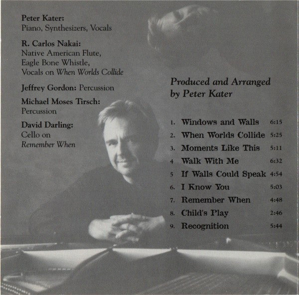 Peter Kater & R. Carlos Nakai : Through Windows & Walls (HDCD, Album)