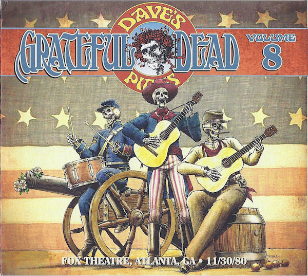 The Grateful Dead : Dave's Picks, Volume 8 (Fox Theatre, Atlanta, GA • 11/30/80) (3xHDCD, Album, Ltd, Num)