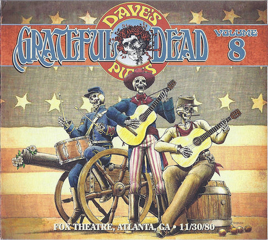 The Grateful Dead : Dave's Picks, Volume 8 (Fox Theatre, Atlanta, GA • 11/30/80) (3xHDCD, Album, Ltd, Num)