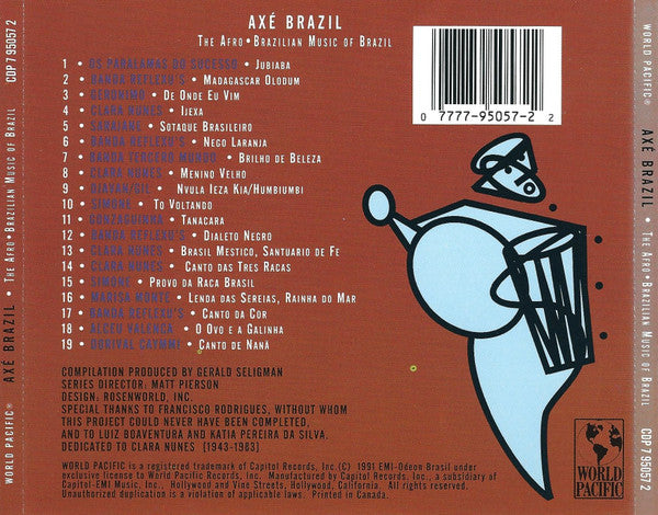 Various : Axé Brazil: The Afro-Brazilian Music Of Brazil (CD, Comp)