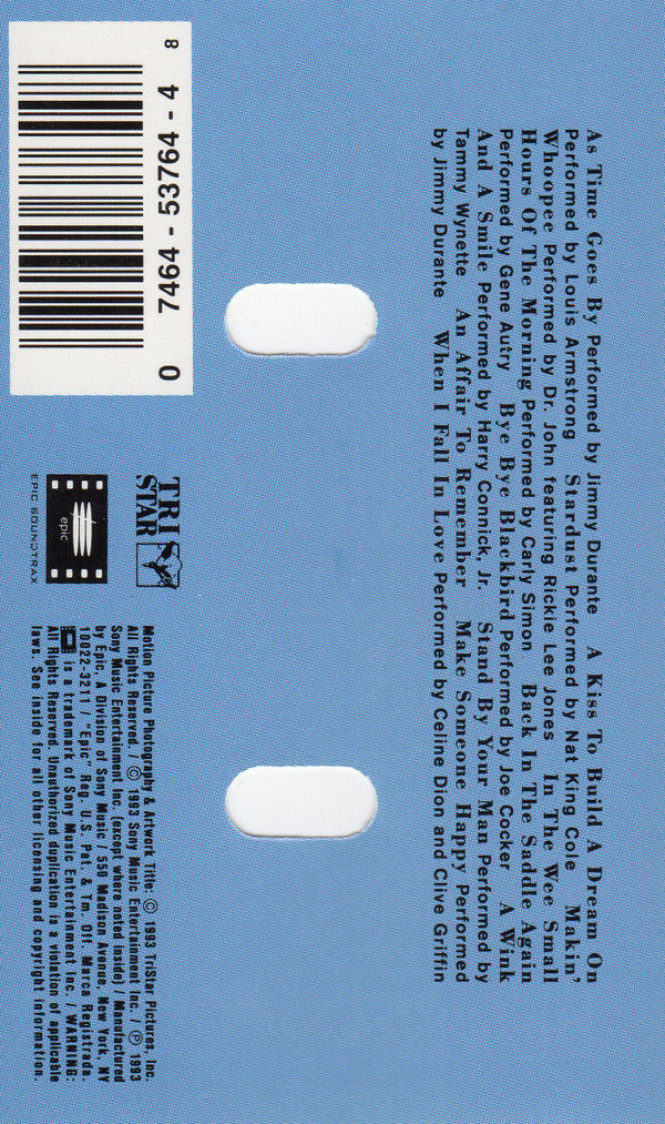 Various : Sleepless In Seattle (Original Motion Picture Soundtrack) (Cass, Comp)