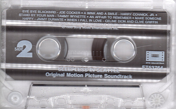 Various : Sleepless In Seattle (Original Motion Picture Soundtrack) (Cass, Comp)