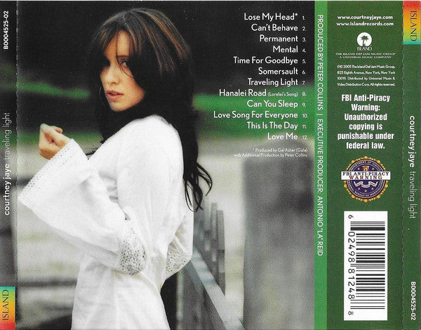 Courtney Jaye : Traveling Light (CD, Album)