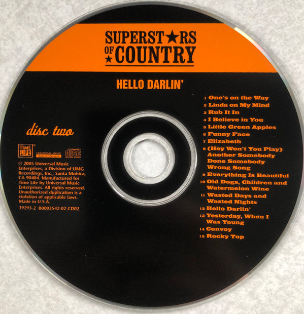 Various : Superstars Of Country: Hello Darlin'  (2xCD, Comp)
