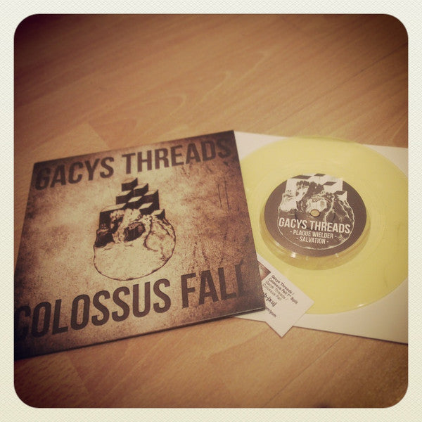 Gacys Threads, Colossus Fall : Split 7" (7", EP, Cle)