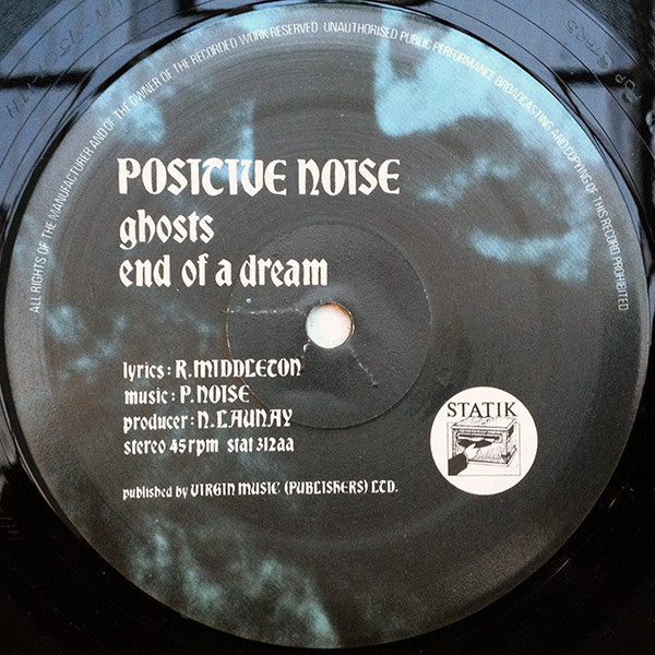 Positive Noise - Give Me Passion (12") (VG) - Endless Media