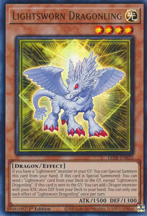 Lightsworn Dragonling [LEDE - LEDE-EN023] Yu-Gi-Oh Trading Card