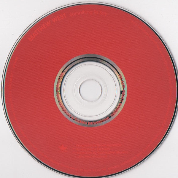 Matthew West : Something To Say (CD, Album)