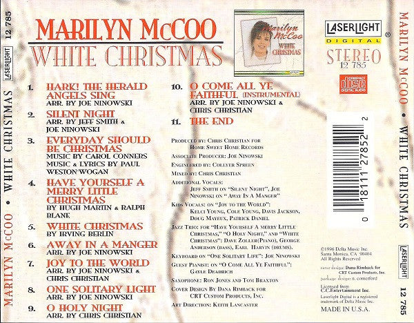 Marilyn McCoo : White Christmas (CD, Album)
