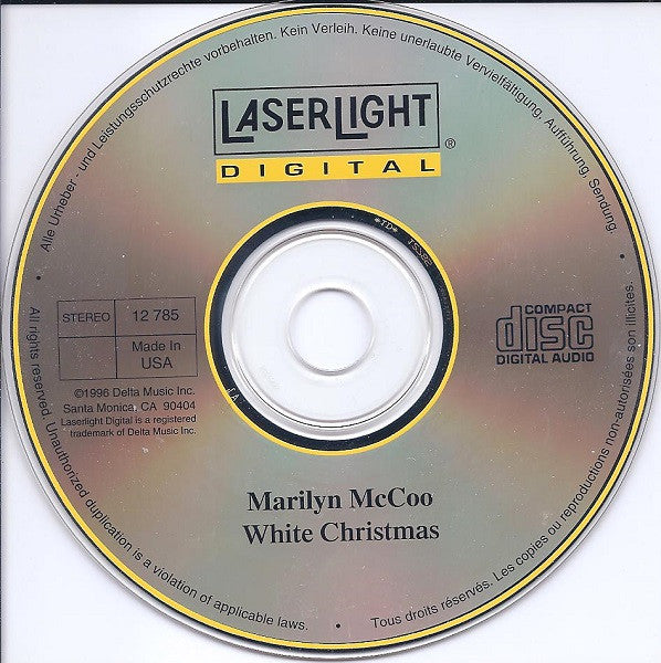 Marilyn McCoo : White Christmas (CD, Album)