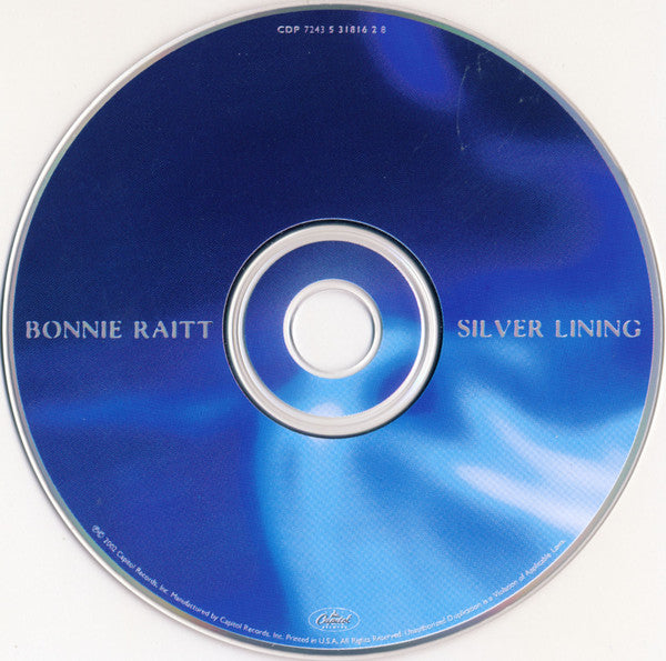 Bonnie Raitt : Silver Lining (CD, Album)