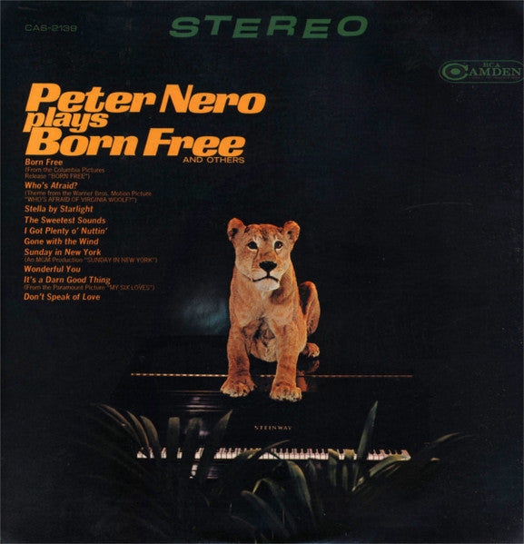 Peter Nero : Peter Nero Plays Born Free And Others (LP, Album)