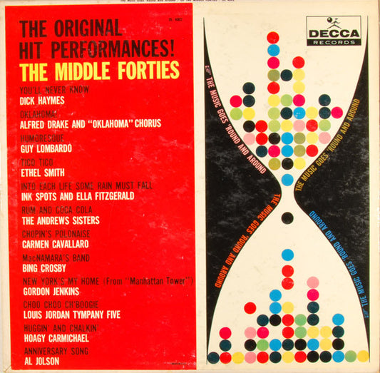 Various - The Original Hit Performances! The Middle Forties (LP) (G) - Endless Media