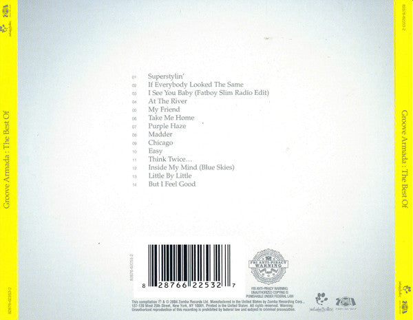 Groove Armada : The Best Of (CD, Comp)