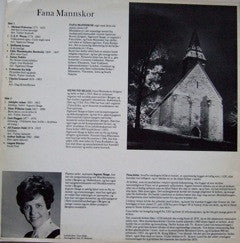 Fana Mannskor , Dirigent: Sigmund Skage , Organist Ivar Rutledal , Solist Ingunn Skage : Julemusikk (LP, Album)