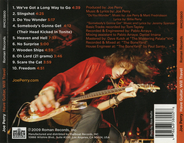 Joe Perry : Have Guitar, Will Travel (CD, Album)