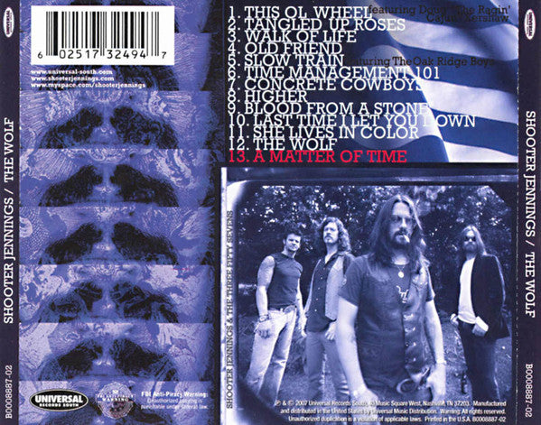 Shooter Jennings : The Wolf (CD, Album)