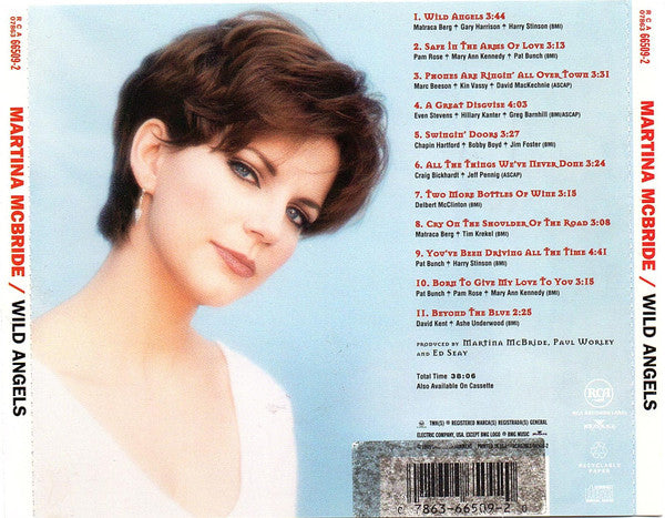 Martina McBride : Wild Angels (CD, Album)