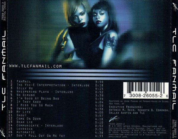 TLC : Fanmail (CD, Album, Ltd)