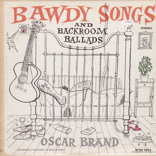 Oscar Brand - Bawdy Songs And Backroom Ballads Vol. 3 (LP) (VG+) - Endless Media