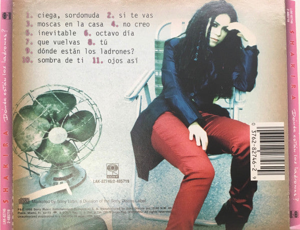 Shakira : Dónde Están Los Ladrones? (CD, Album)