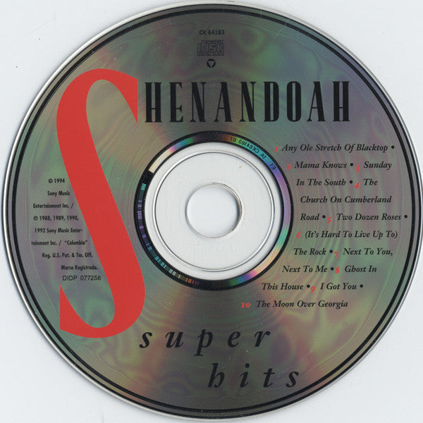 Shenandoah : Super Hits (CD, Comp)