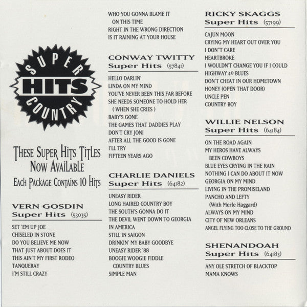 Shenandoah : Super Hits (CD, Comp)