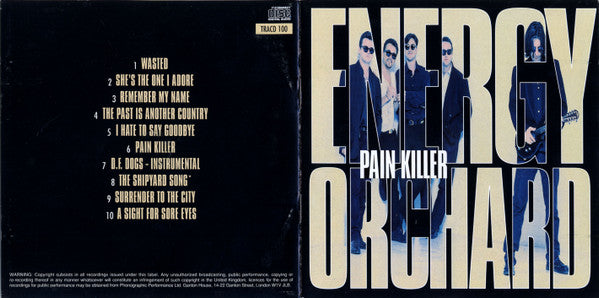 Energy Orchard : Pain Killer (CD, Album)
