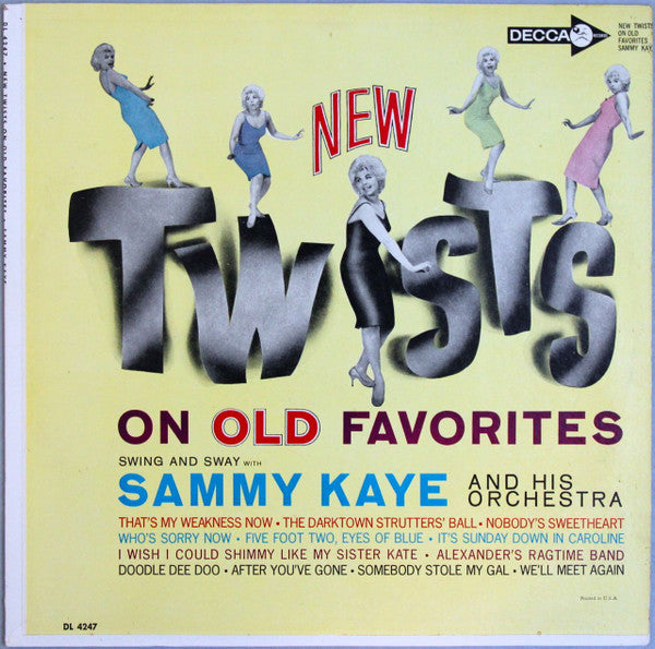 Sammy Kaye And His Orchestra : New Twists On Old Favorites (LP, Album, Mono)