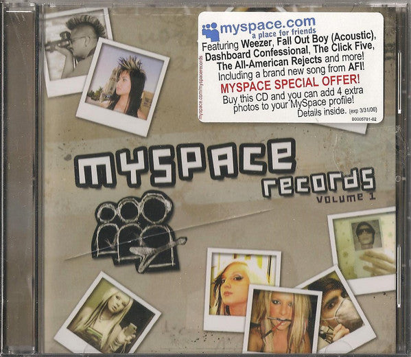 Various : MySpace Records Volume 1 (CD, Comp)