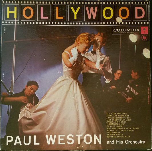 Paul Weston And His Orchestra : Hollywood (LP, Album, Hol)