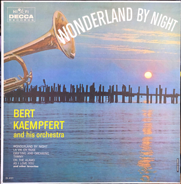 Bert Kaempfert & His Orchestra : Wonderland By Night (LP, Album, Mono)