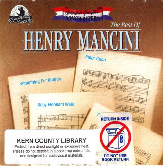 The Longines Symphonette : The Best Of Henry Mancini (CD, Comp)