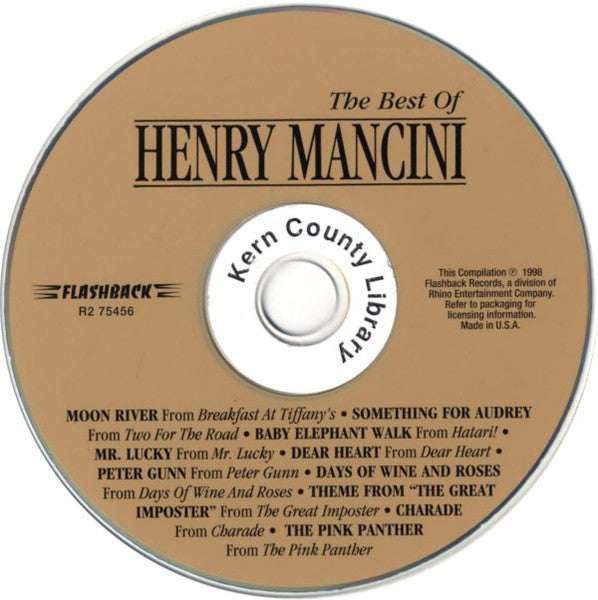 The Longines Symphonette : The Best Of Henry Mancini (CD, Comp)
