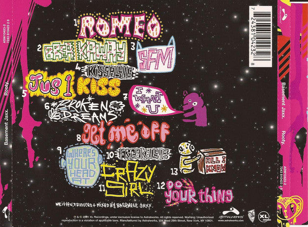 Basement Jaxx : Rooty (CD, Album)