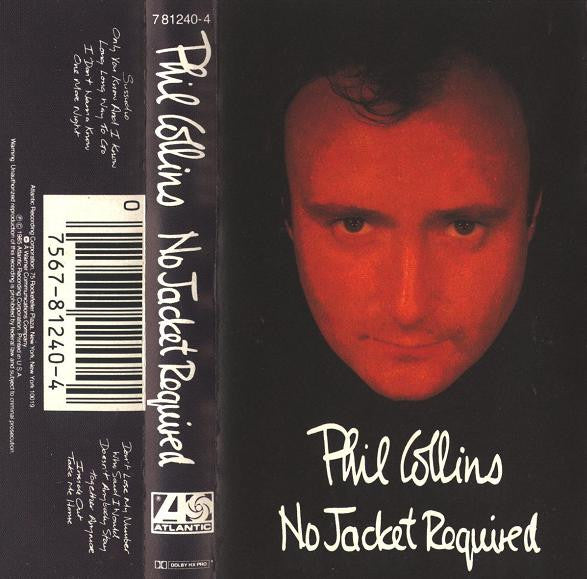 Phil Collins : No Jacket Required (Cass, Album, SR,)