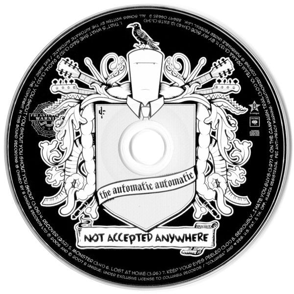 The Automatic : Not Accepted Anywhere (CD, Album)