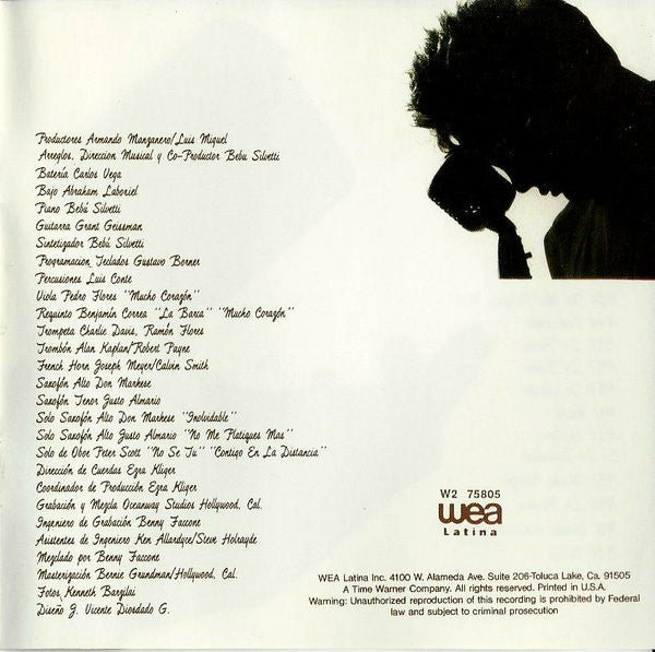 Luis Miguel : Romance (CD, Album, Club)