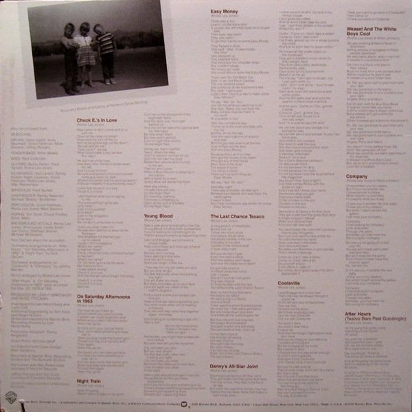 Rickie Lee Jones : Rickie Lee Jones (LP, Album, RE)