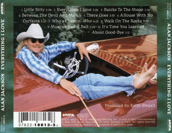 Alan Jackson (2) : Everything I Love (HDCD, Album)